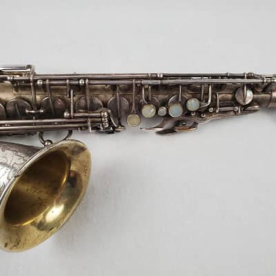 SELMER Balanced Action BA Alto Saxophone - Satin Silver Plated w Gold Wash Bell! image 3