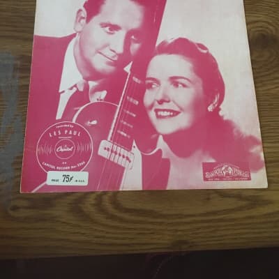 Les Paul and Mary Ford Vintage Sheet Music - Lady of Spain, 1954 for sale
