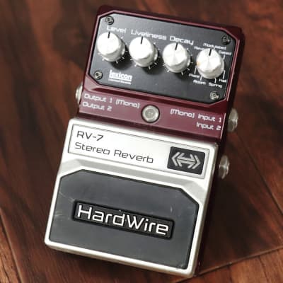 Reverb.com listing, price, conditions, and images for digitech-hardwire-rv-7-stereo-reverb