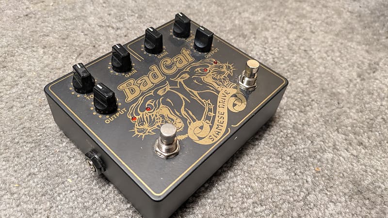 Bad Cat Siamese Drive Dual Overdrive Pedal | Reverb Canada Bad Cat Siamese Drive Dual Overdrive Pedal | Reverb Canada