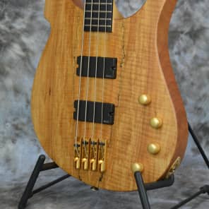 Rare 2008 Parker PB61 "Hornet" Bass feat. Spalted Maple Top image 8