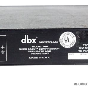 dbx 166 Compressor Rare Early Made in USA Version Dual