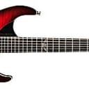 Washburn PXS10FRDLXWB Parallaxe S.E.C. Electric Guitar - FLAME RED WINE BURST