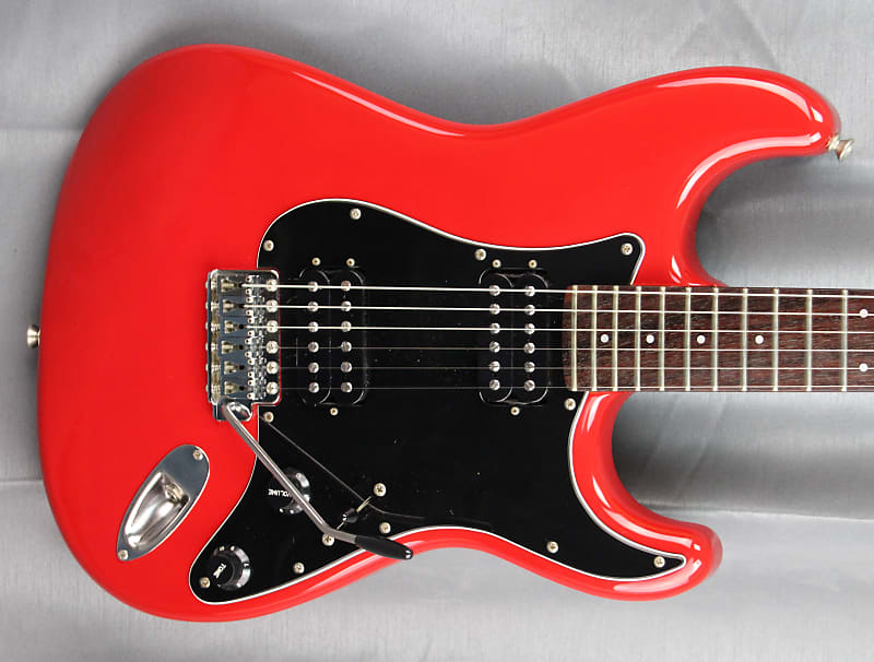 Squier by FENDER ST552' 1983 'JV' - CAR Candy Apple Red - japan