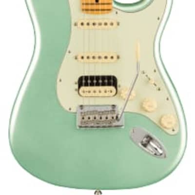 Fender American Professional II Stratocaster HSS. Maple Fingerboard, Mystic Surf Green image 3