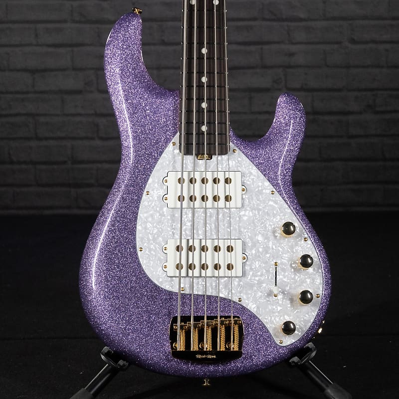 Ernie Ball Music Man Stingray 5 Special (Amethyst Sparkle) | Reverb