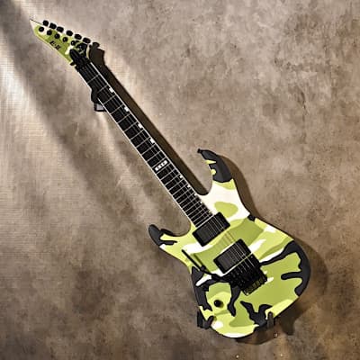 ギター E-II M-II NECK THRU Urban Camo L/H LEFTY ESP E-II M-II Neck Thru Electric Guitar Urban Camo