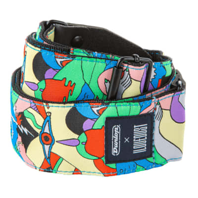 Dunlop I Love Dust Strap Guitar Strap - Mountains image 2