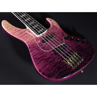 ATELIER Z Beta5 Custom Fade PPL/E MH 5A Quilted Maple Top -Made in 