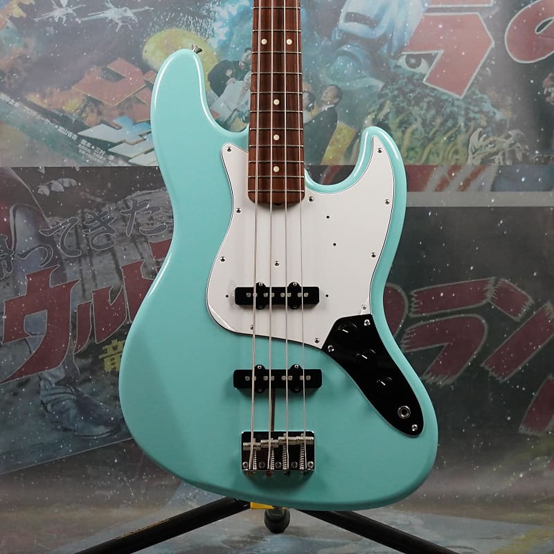 ベース Fender Japan Jazz Bass Sonic Blue Fender Made in Japan Traditional 60s Jazz Bass (Sonic Blue