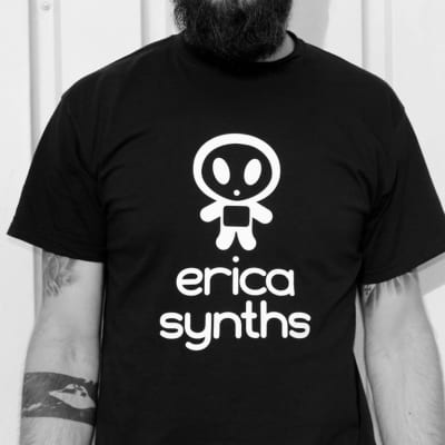 Erica Synths Logo T-shirt Medium M  [Three Wave Music] image 2