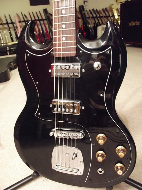 Rare MIJ 1970 s Pan SG Electric Guitar Matsumoku Made Excellent Condition