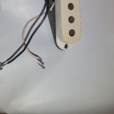 Fender STRATOCASTER Pickup 1978 grey bottom meter read 6.29 image 7