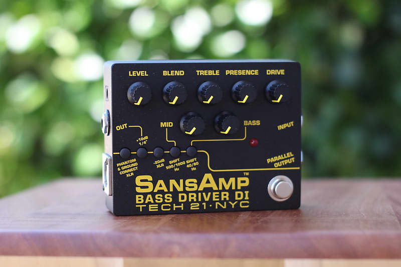 節約術325-148♪美品！TECH 21 SANS AMP BASS Driver DI エフェクター　元箱あり その他