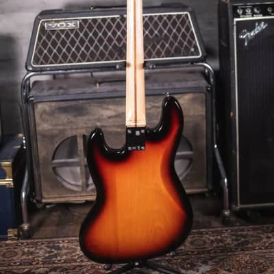 Fender Geddy Lee Jazz Bass - 3-Color Sunburst - Maple Fretboard w/Hardshell Case - Used image 9