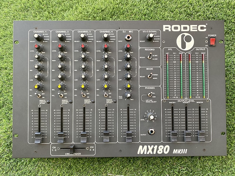RODEC MX180 MKIII DJ mixer ミキサー　　極上品 RODEC MX180 MKIII DJ mixer ミキサー 極上品 RODEC MX180 MKIII