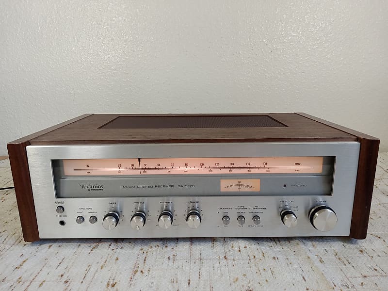 Technics SA5170 Vintage 70s Silver Face Stereo Receiver Reverb