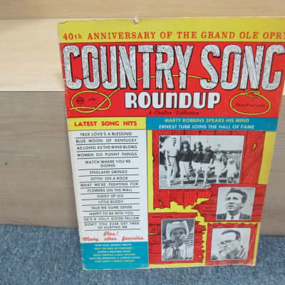 Country Song Roundup 40th Anniversary of the Grand Ole Opry for sale
