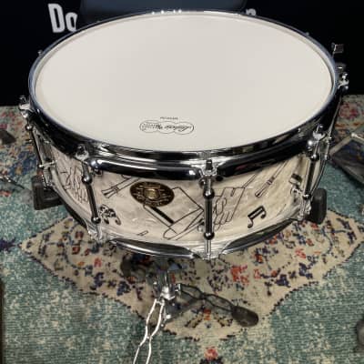 Ludwig - 14x5" 90th Anniversary, Limited Edition, Top Hat and Cane Snare Drum with Original Case! image 6