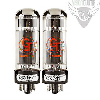 新品 未使用 Groove Tubes GT-EL34R 4本組 パワー管 Fender フェンダー Groove Tubes GT EL34 Tubes 真空管 4本セット