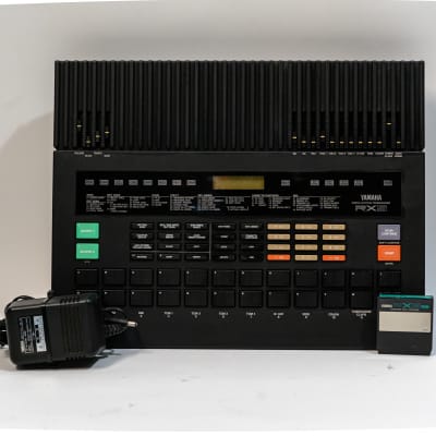 Yamaha RX5 Digital Rhythm Programmer Drum Machine with Power Supply & Data Card