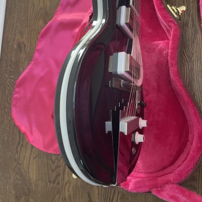 Supro 1575JB Black Holiday Americana Series Electric Guitar 2017 - Jet Black image 4