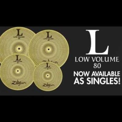 Zildjian L80 Low Volume LV468 Cymbal Set image 3