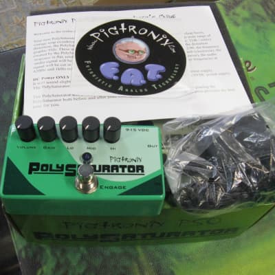 Pigtronix Polysaturator 2020 Multi Stage Distortion Pedal image 1
