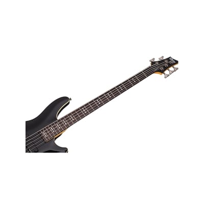 Schecter Omen-5 Active 5-String Bass Gloss Black | Reverb