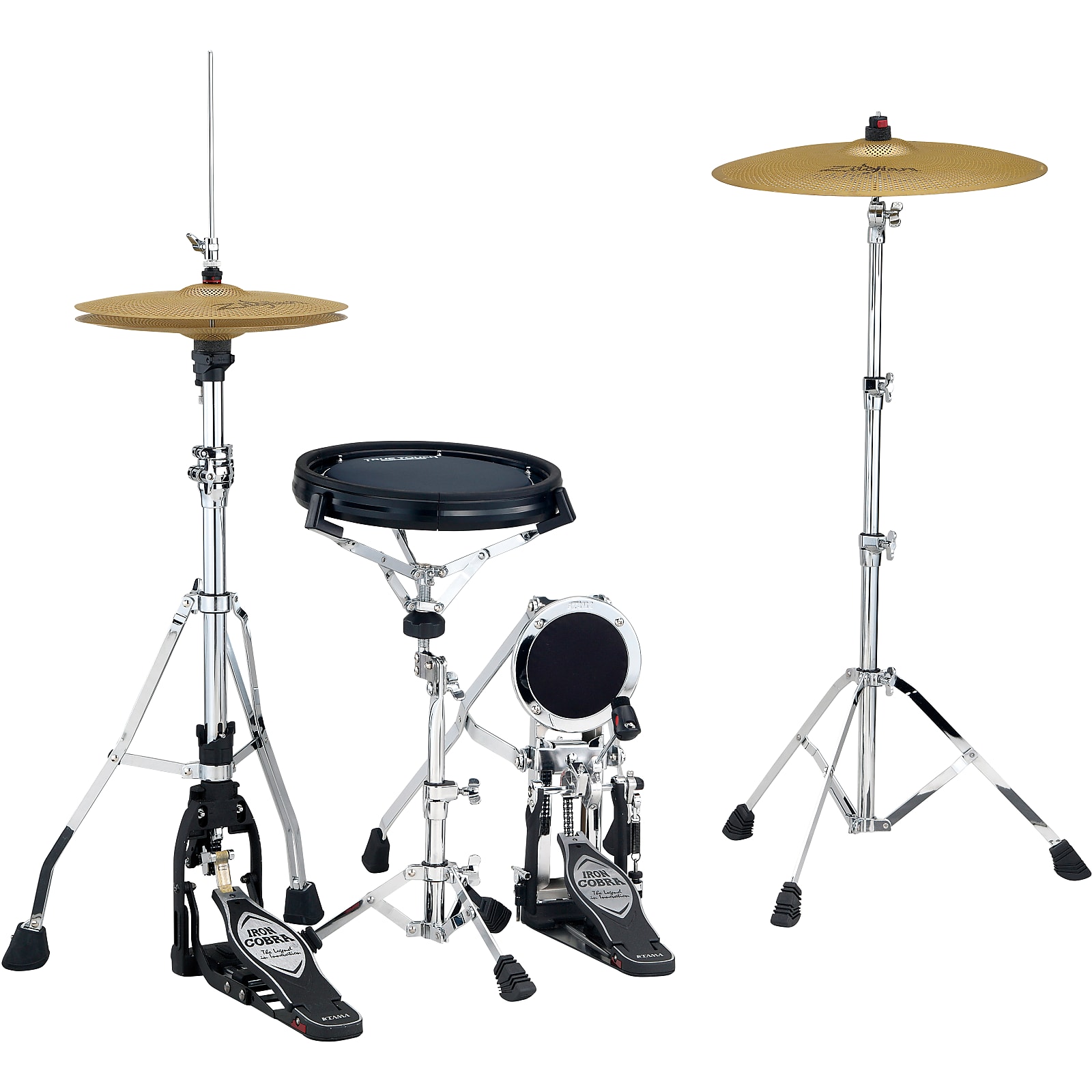 Tama TTK2S True Touch 2pc Training Drum Kit with Hardware | Reverb