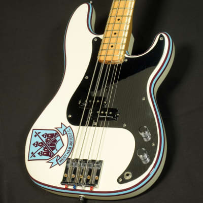 Fender Mexico Steve Harris Precision Bass Olympic White [SN MX21501952] (03/18) for sale