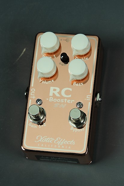 Xotic Limited Edition RC Booster - Scott Henderson Signature Model Copper