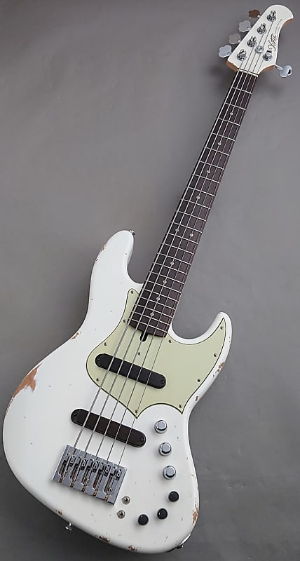 Xotic XJ-1T 5st Alder/R -Olympic White Heavy Aged Lacquer/MH