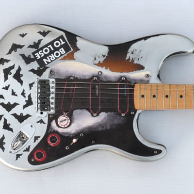 Fender Billy Corgan Smashing Pumpkins Bat Stratocaster image 2