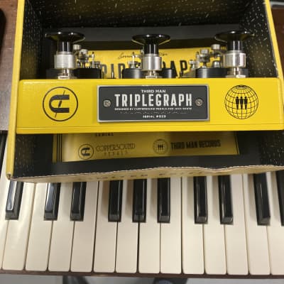 Coppersound Pedals Triplegraph by Jack White Limited Edition 2020 - Yellow image 3
