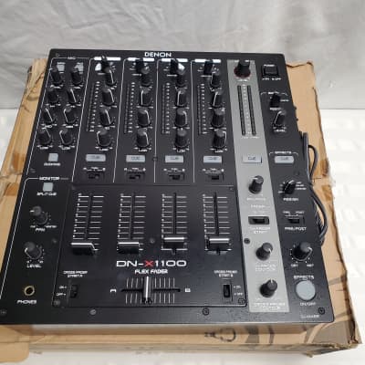 DENON DJ DN-X1100 PROFESSIONAL 4-CHANNEL DJ MIXER #2825 GOOD USED