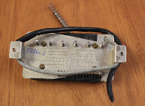 1980's Seymour Duncan 59 NJ Juarez Hand Wound Zebra