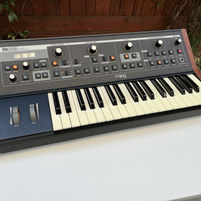 Moog Little Phatty Stage II w/Bubinga Wood Sides, Box, Manual and Dust Cover