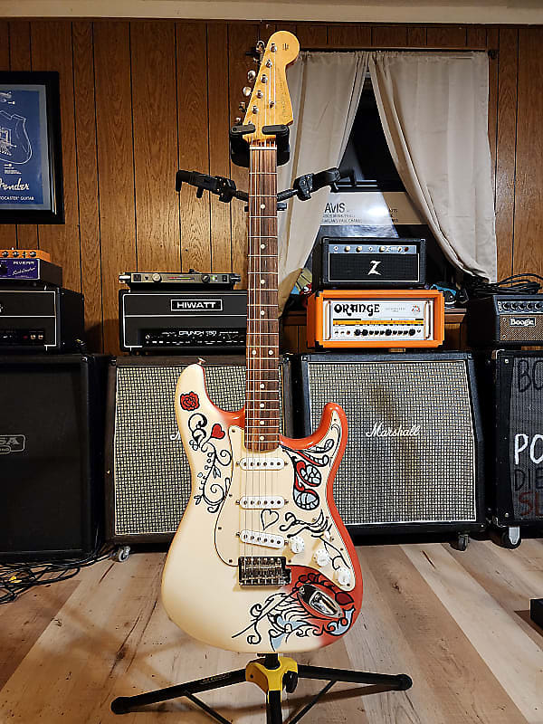 Fender Jimi Hendrix Monterey Artist Series Signature Stratocaster