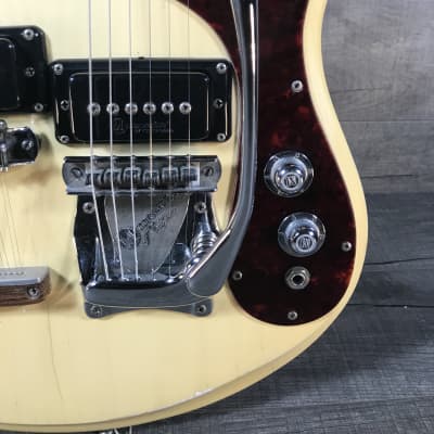 Mosrite Joe Maphis Mark XVIIII Double Neck 1968 White image 4