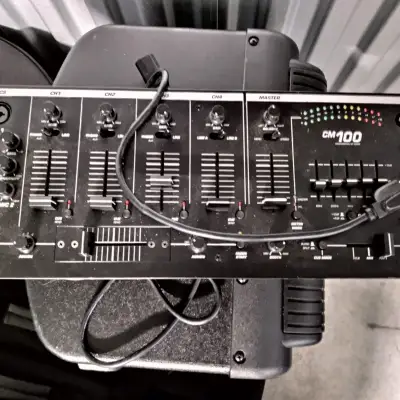 Numark CM100 1990's Black in Rack Mount Case | Reverb