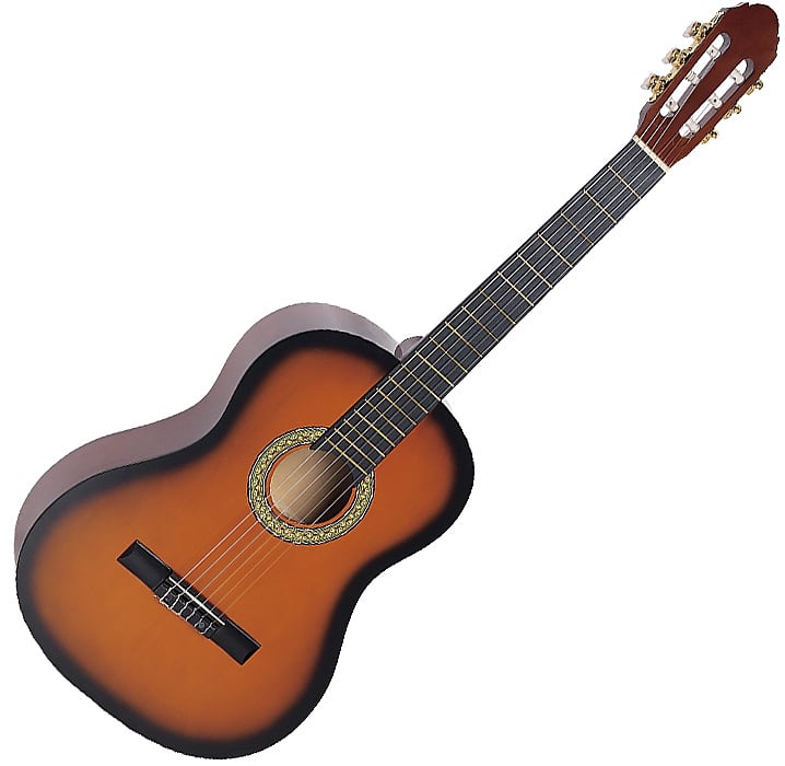 Toledo Primera SB guitarra clasica Sunburst 4/4 image 1