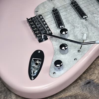 MyDream Stratocaster Custom Built - Pearly and Pink Lipstick image 7
