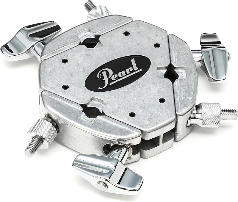 Pearl ADP30 Three-Way Expandable Double Accessory Clamp for Mounting Drum and Cymbal Arms Anywhere around the Drum Set (Fits 5/8" to 1-1/8" Pipes.) image 1