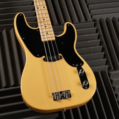 Fender MIJ Traditional '50s Precision Bass 2022 - Butterscotch Blonde image 3