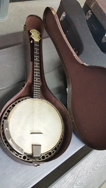 Gretsch banner store blue banjo