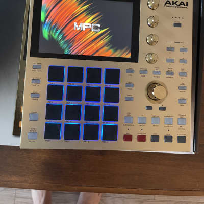 Akai MPC One Standalone MIDI Sequencer Gold Edition 2020 - Present - Gold image 2