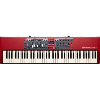 Nord Electro 6D 73 key semi-weighted action with nine physical drawbars