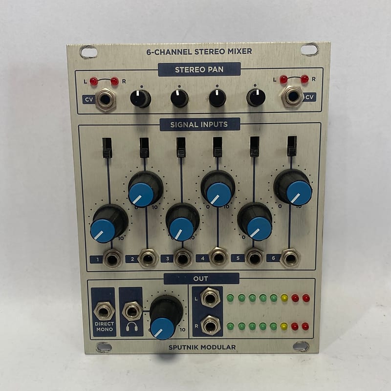 Sputnik Modular 6 Channel Mixer