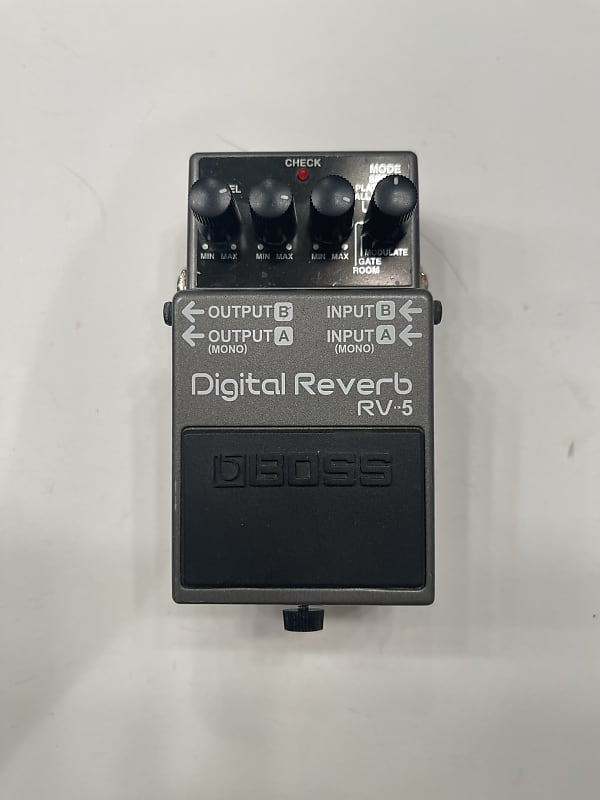 Boss Roland RV-5 Digital Reverb Stereo Guitar Effect Pedal